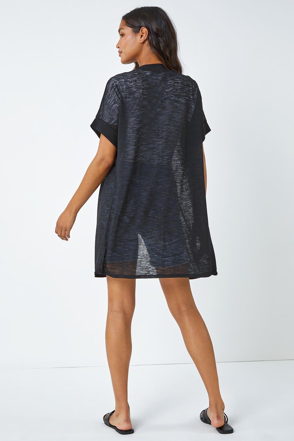 Longline short sleeve on sale cardigan