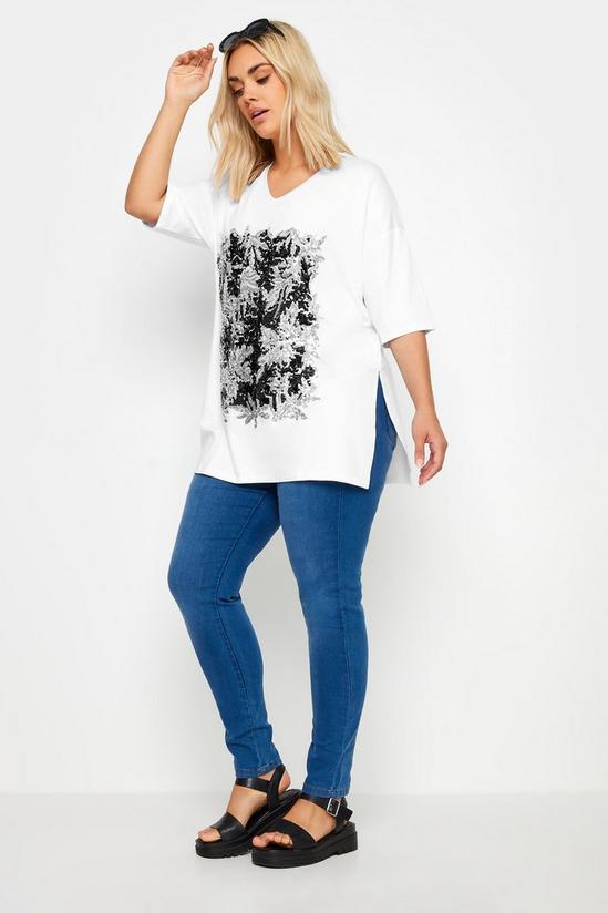 Yours Abstract Print Top 4