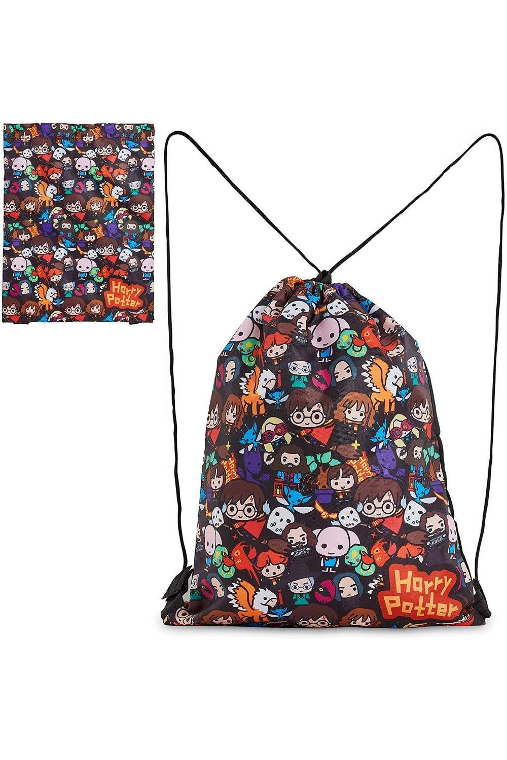 Harry potter hot sale drawstring bag