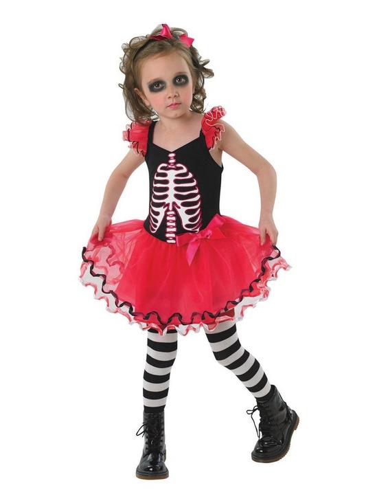  Rubie's Costume Co Skull Print Tights Costume : Toys & Games