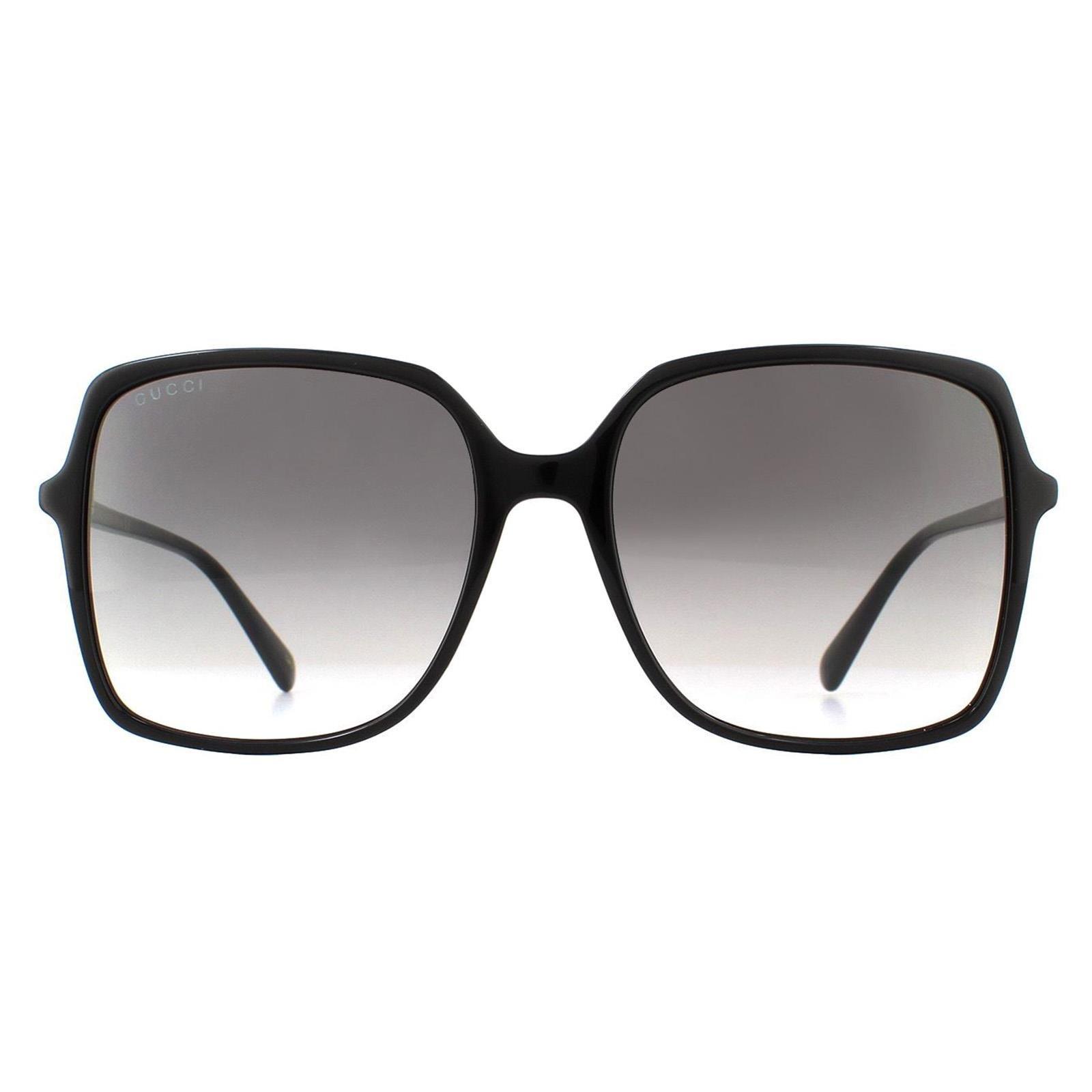 Gucci grey gradient outlet square sunglasses