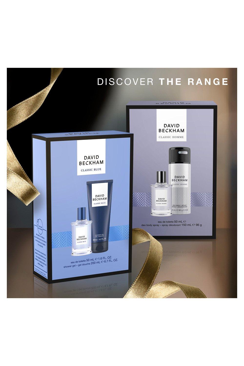 David beckham homme body spray online and shower gel gift set